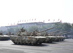 Първият модел на дебюта на главния боен танк от четвърто поколение на V-Day Parade