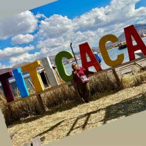 Floating islands of Lake Titicaca