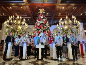 The Manila Hotel Welcomes the Holidays with “Pasko sa Nayon” Christmas Tree Lighting.