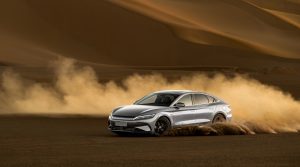 BYD показва напредък в автоматизираното шофиране с Han