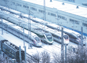 Технологията е в основата на гладкото движение на релсата при условия на екстремни ниски температури