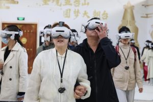 Планината Wutai внася XR технология в древен будистки обект на наследство